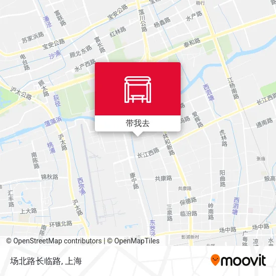 场北路长临路地图