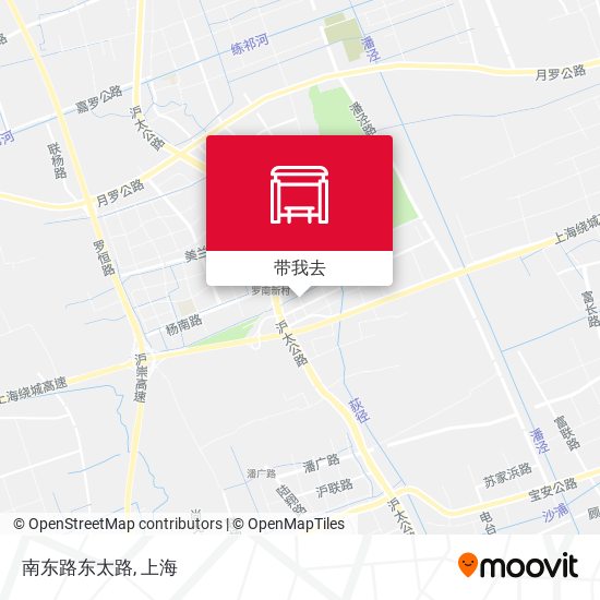 南东路东太路地图