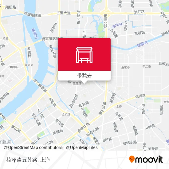 荷泽路五莲路地图