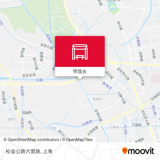 松金公路六里路地图