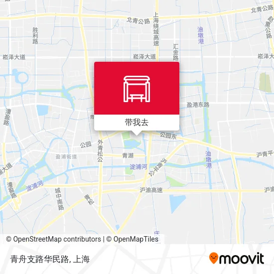 青舟支路华民路地图