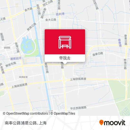 南奉公路浦星公路地图