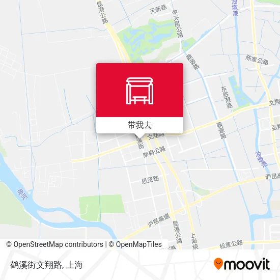 鹤溪街文翔路地图