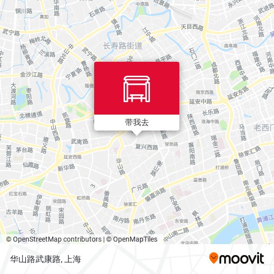 华山路武康路地图