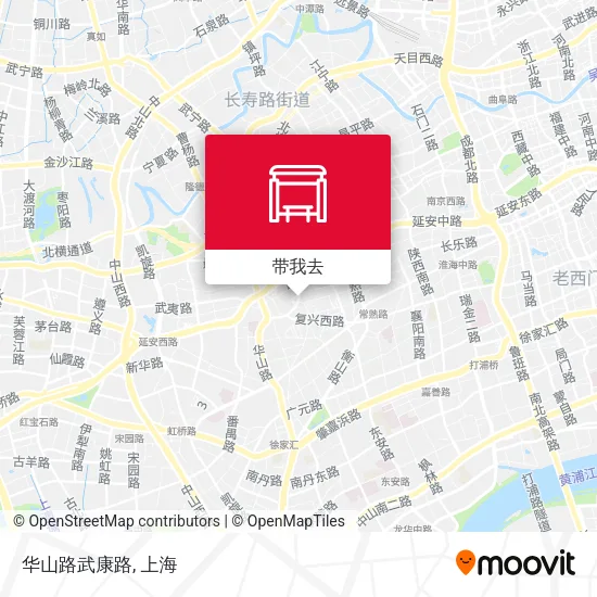 华山路武康路地图