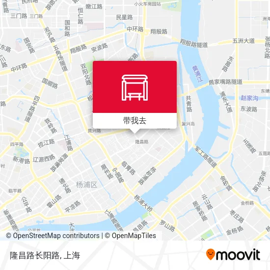 隆昌路长阳路地图
