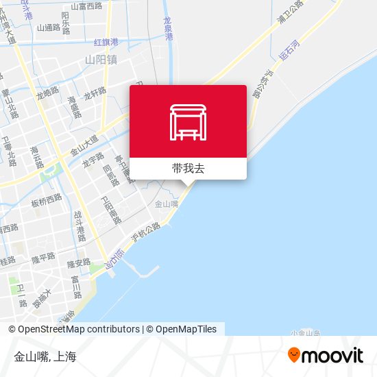 金山嘴地图