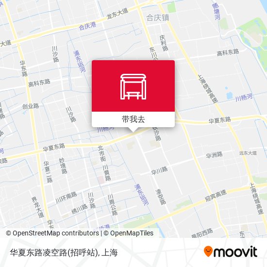 华夏东路凌空路(招呼站)地图