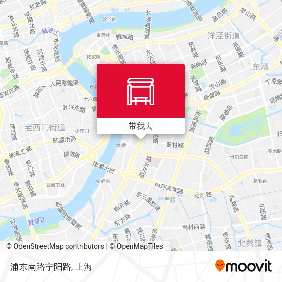 浦东南路宁阳路地图
