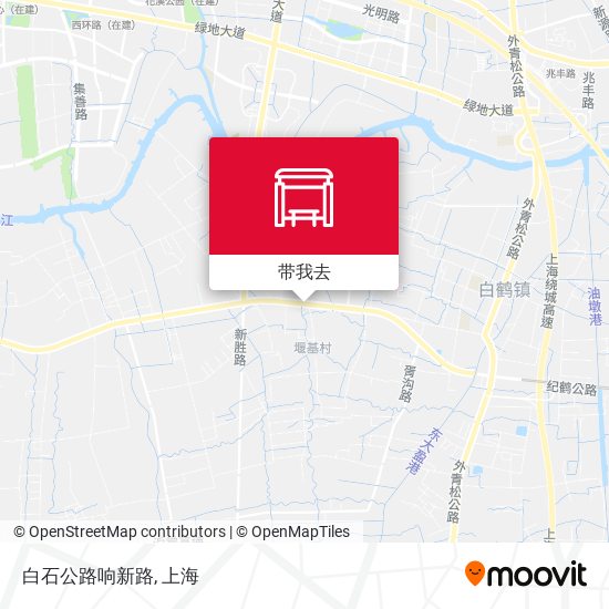 白石公路响新路地图