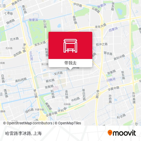 哈雷路李冰路地图