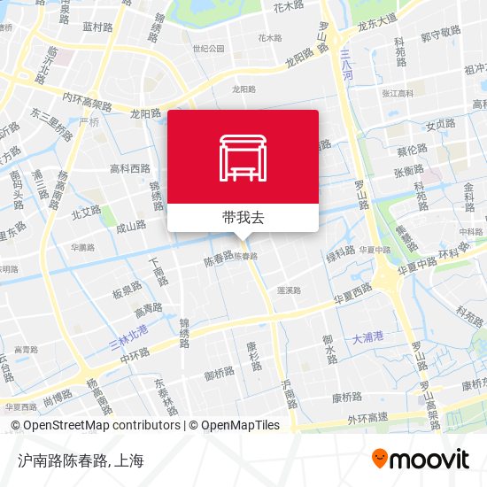 沪南路陈春路地图