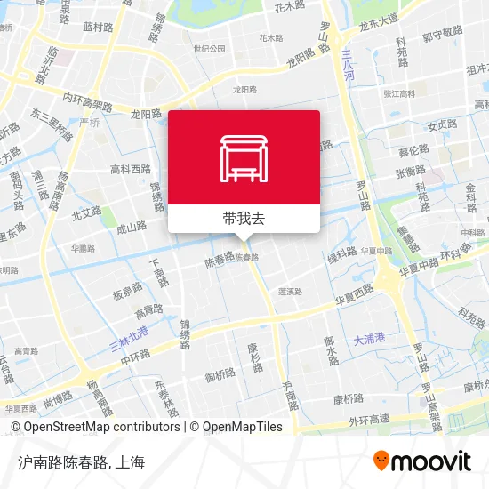 沪南路陈春路地图