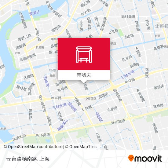 云台路杨南路地图