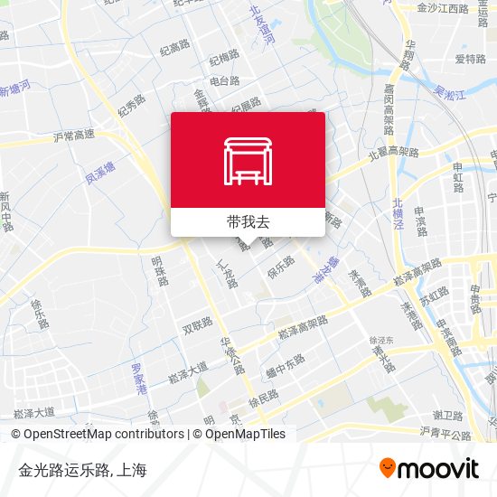 金光路运乐路地图