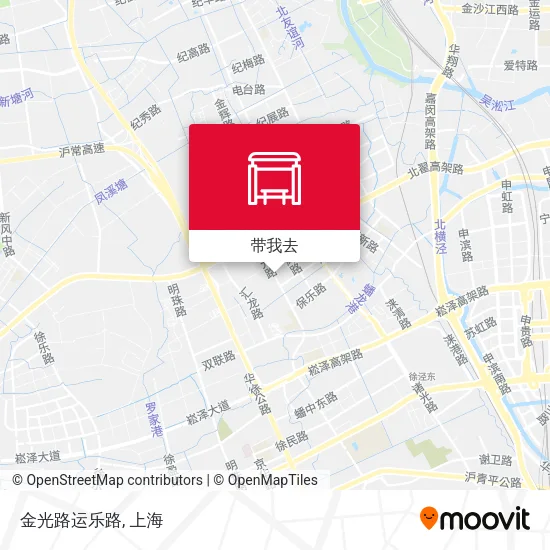 金光路运乐路地图