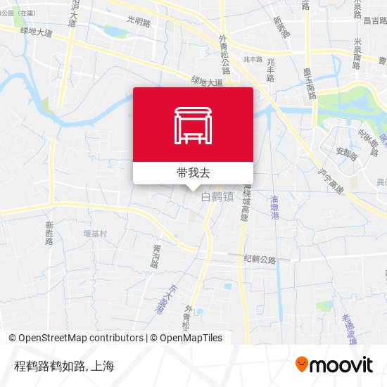 程鹤路鹤如路地图