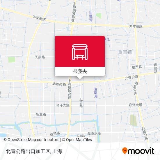 北青公路出口加工区地图