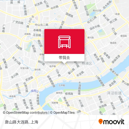 唐山路大连路地图