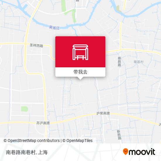 南巷路南巷村地图