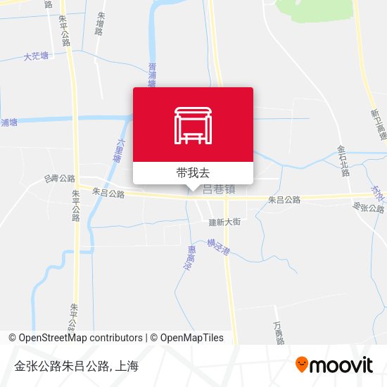 金张公路朱吕公路地图