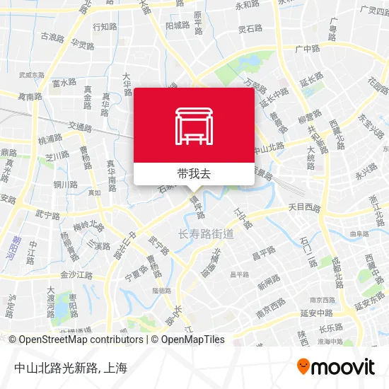 中山北路光新路地图