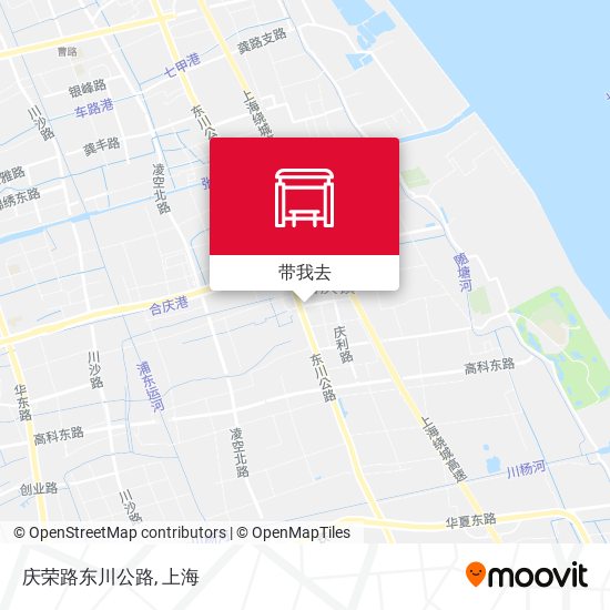 庆荣路东川公路地图