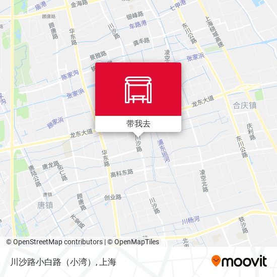 川沙路小白路（小湾）地图