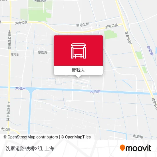 沈家港路铁桥2组地图