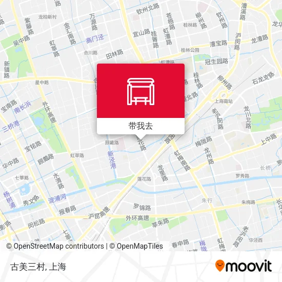 古美三村地图
