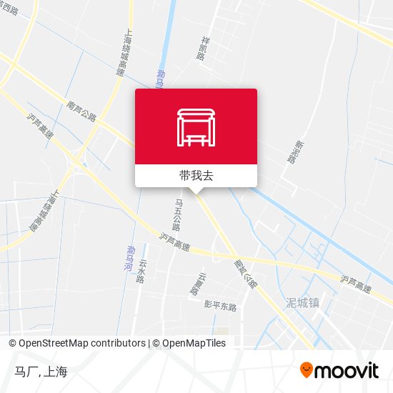 马厂地图