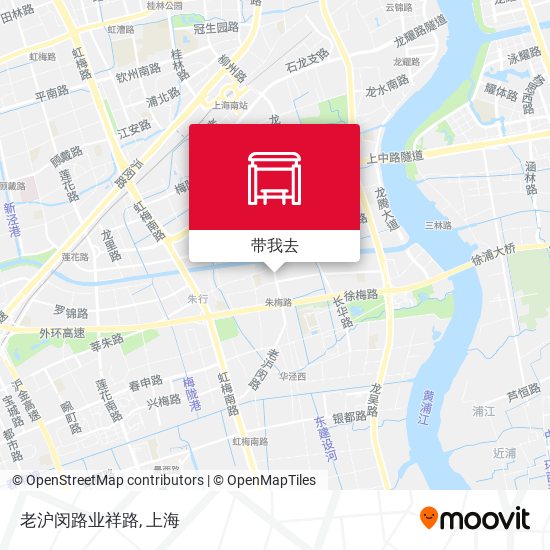 老沪闵路业祥路地图