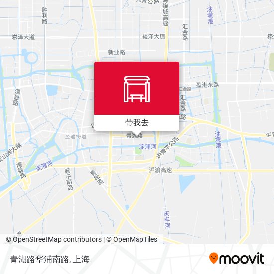 青湖路华浦南路地图