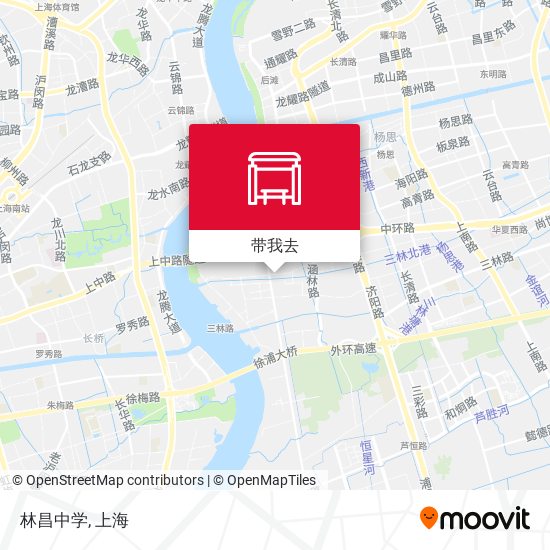 林昌中学地图