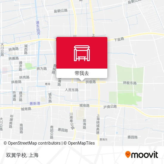双翼学校地图