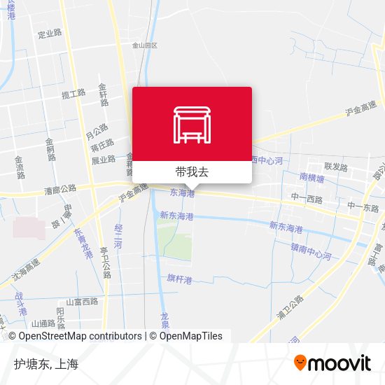 护塘东地图