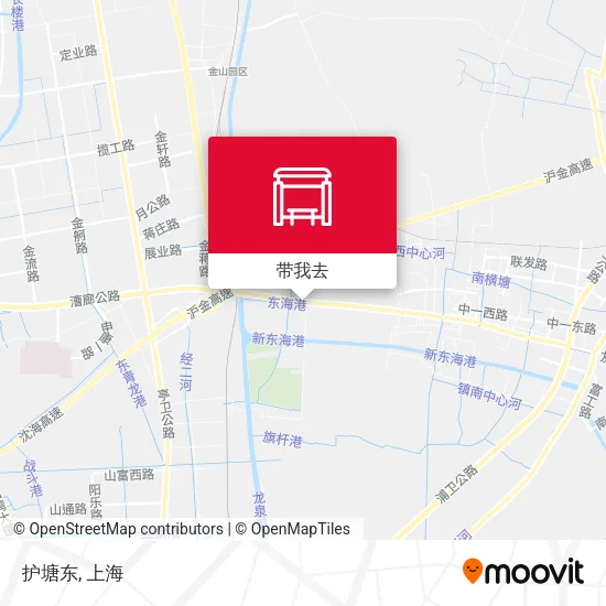 护塘东地图