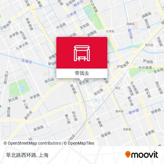 莘北路西环路地图