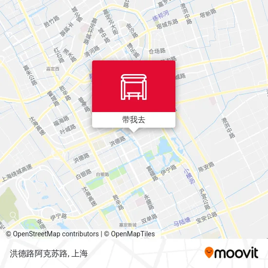 洪德路阿克苏路地图