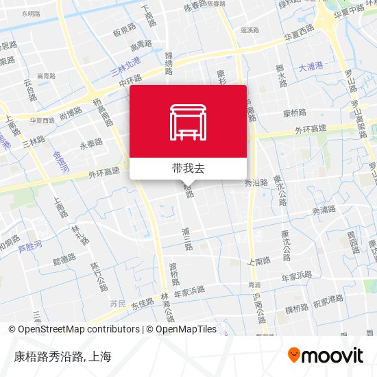 康梧路秀沿路地图