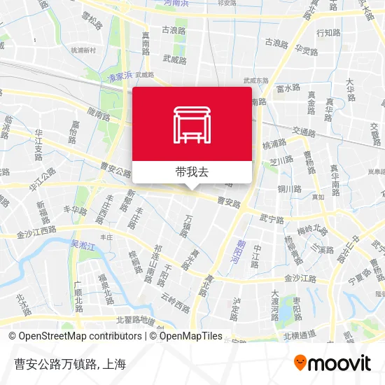 曹安公路万镇路地图