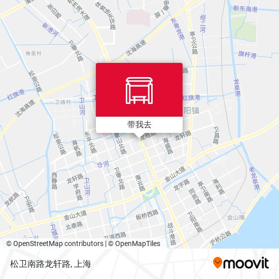 松卫南路龙轩路地图