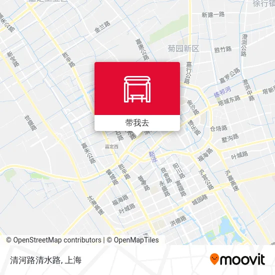 清河路清水路地图