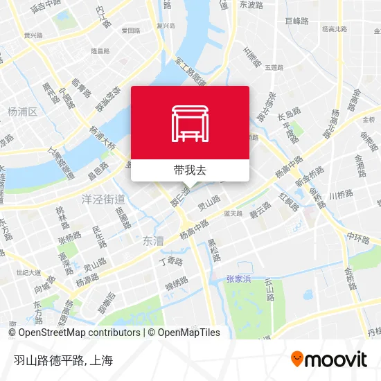 羽山路德平路地图