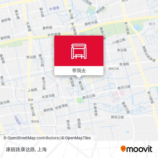 康丽路康达路地图