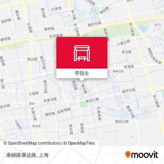 康丽路康达路地图