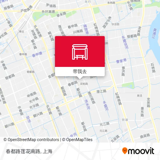 春都路莲花南路地图