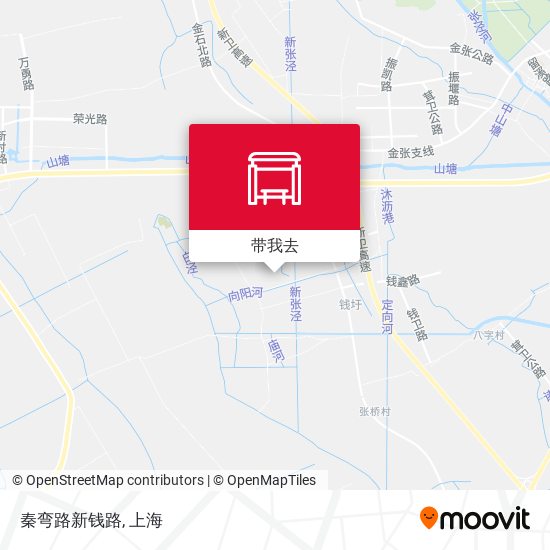 秦弯路新钱路地图