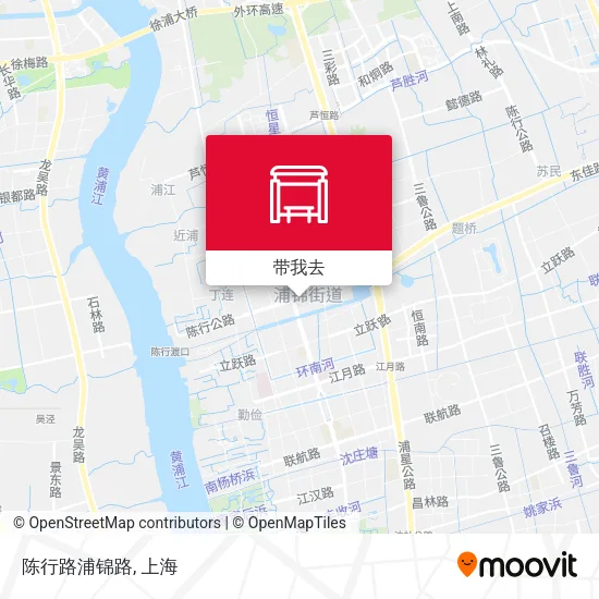 陈行路浦锦路地图