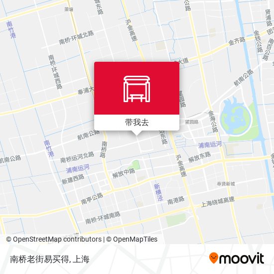 南桥老街易买得地图